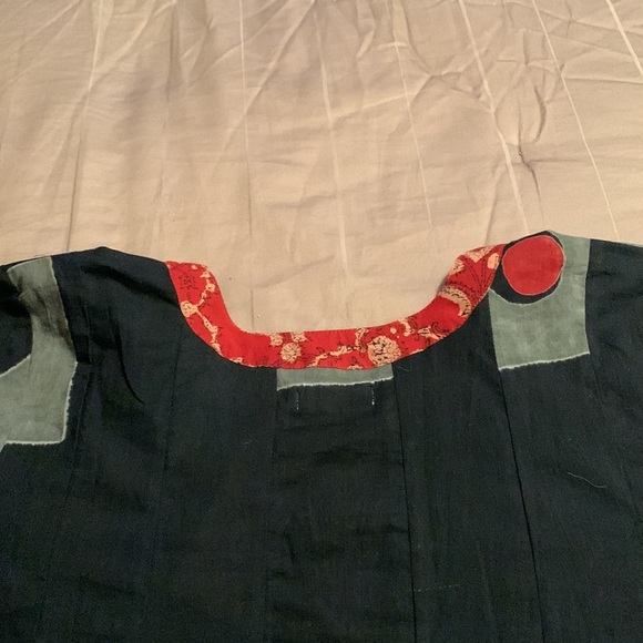 NEW BLU NOMAD BLOCK PRINT Maxi Dress - Picture 8 of 11